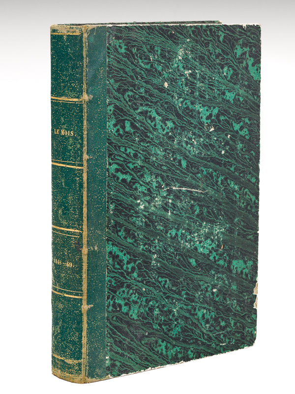 photo n°10 : Le Mois. Résumé Mensuel, historique et politique de tous les Evénements. Jour par jour, heure par heure, entièrement rédigé par Alexandre Dumas (26 numéros - Complet) Du n° 1 de mars 1848 au n° 26 d