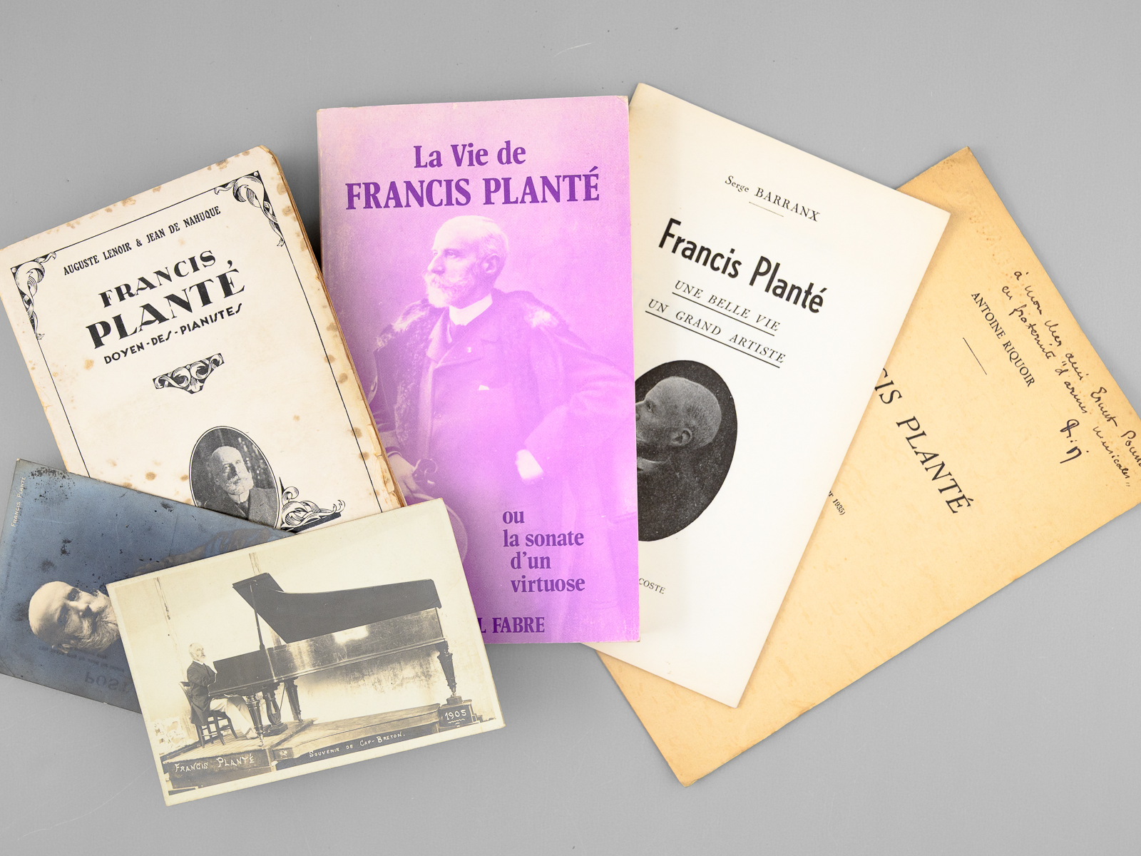 photo n°8 : [ Lot de 4 documents sur le musicien Francis Planté ] Francis Planté, Doyen des Pianistes ; La vie de Francis planté ou la sonate d'un virtuose ; Francis Planté, Une belle vie, un grand artiste ; Francis Planté (extrait