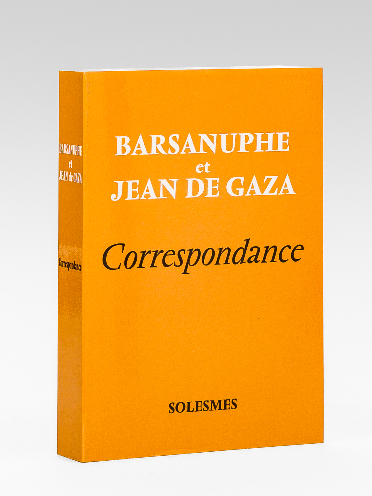 photo n°8 : Correspondance - recueil complet traduit du grec et du georgien par les moines de Solesmes