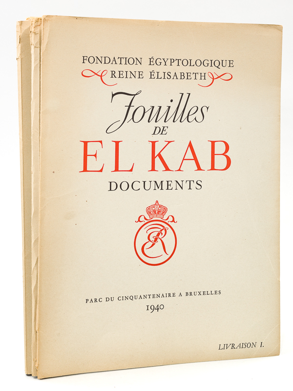 photo n°17 : Fouilles de El Kab. Documents (Livraisons I, II, III - Complet) Fouilles d'El Kab exécutées par la Fondation Egyptologique Reine Elisabeth