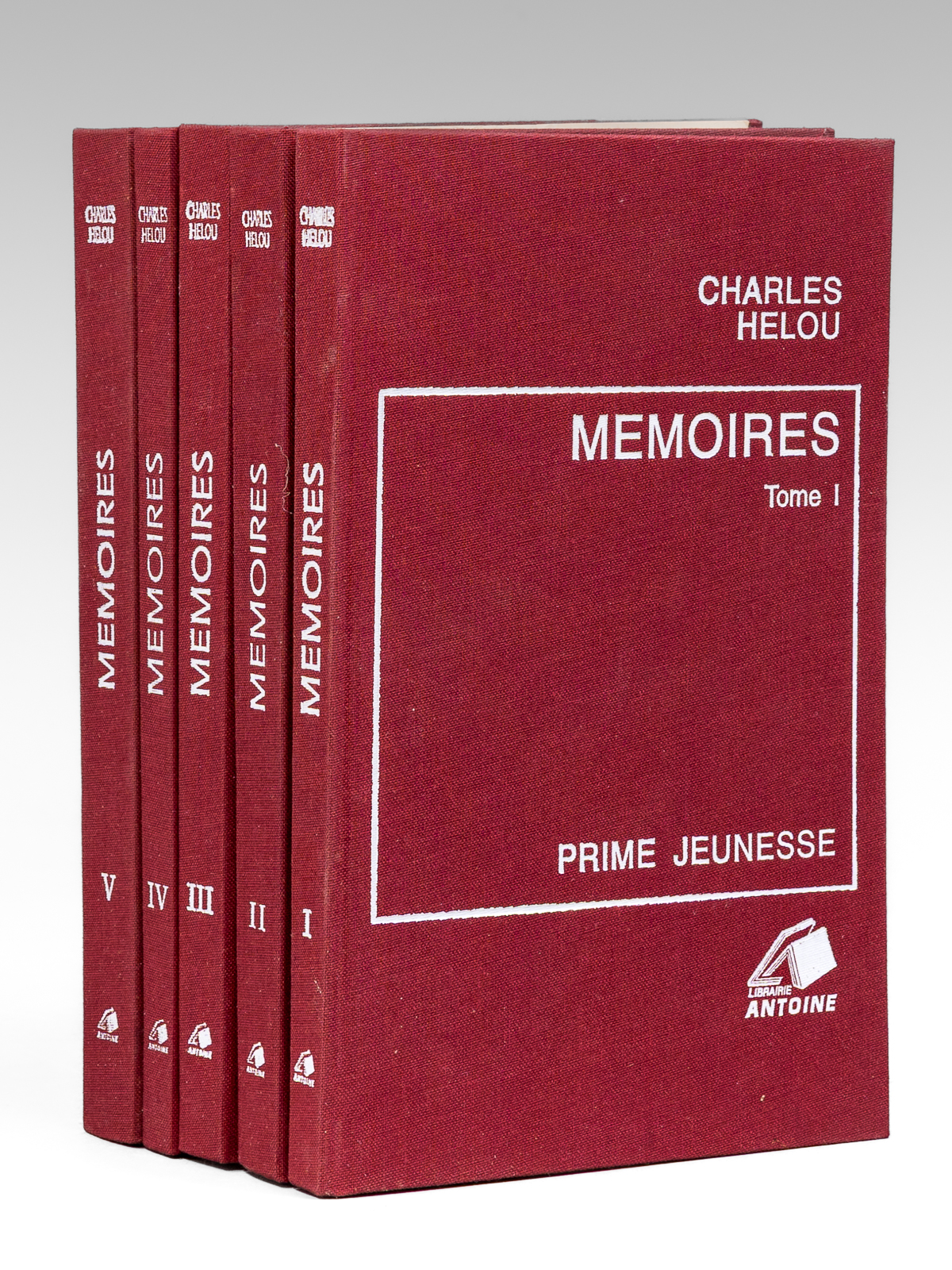 photo n°7 : Mémoires (5 Tomes - Complet) [ Livre dédicacé par l'auteur à Maurice Druon ] Tome I : Prime jeunesse ; II : Présence palestinienne et accord du Caire ; III : Accord du Caire. Documents ; IV : Les Vérités d'