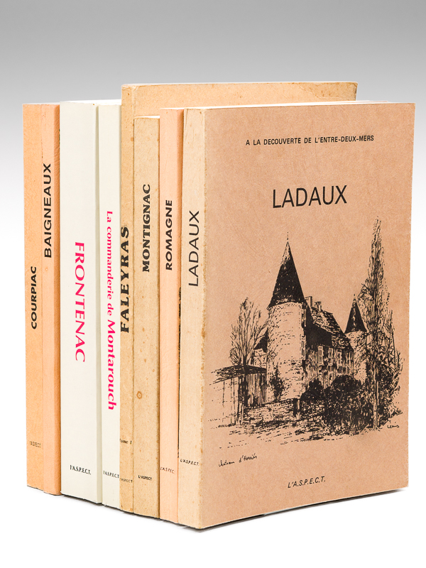 photo n°11 : [ 8 volumes de la collection 'A la découverte de l'Entre-Deux-Mers' : ] La Commanderie de Montarouch ; Frontenac ; Baigneaux ; Courpiac ; Ladaux ; Romagne ; Montignac ; Faleyras et St Germain de Campet
