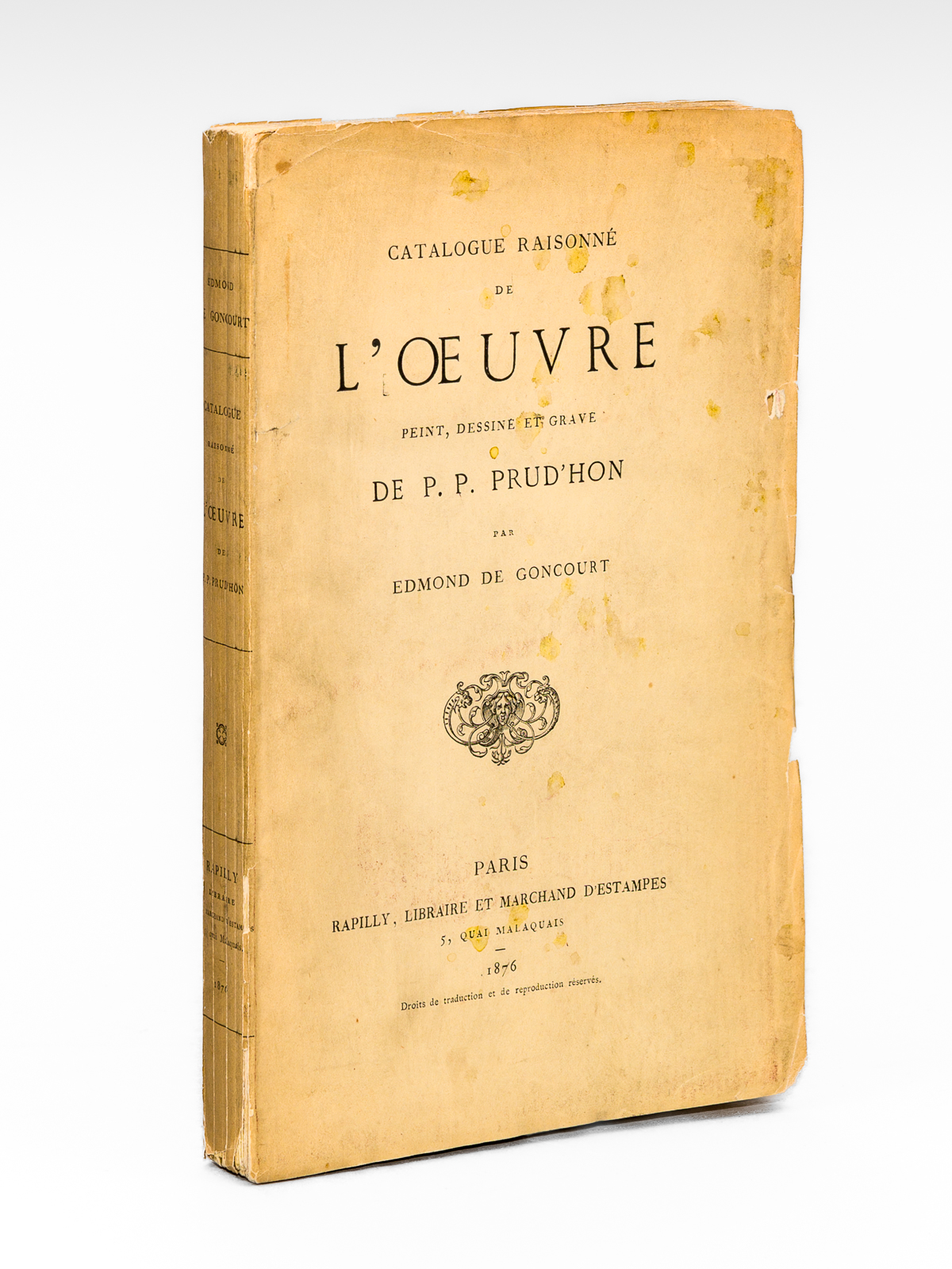 photo n°10 : Catalogue raisonné de l'Oeuvre peint, dessiné et gravé de P. P. Prudhon