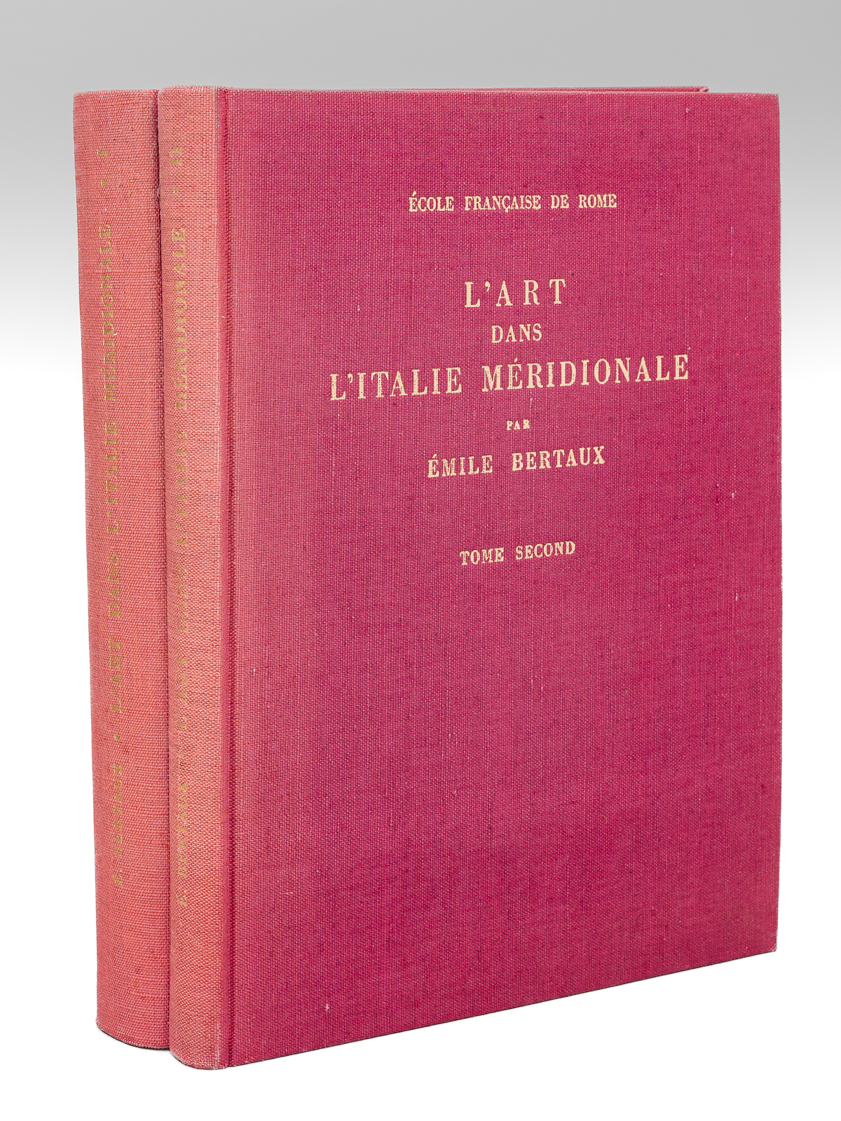 photo n°10 : L'Art dans l'Italie Méridionale - De la fin de l'Empire Romain à la Conquête de Charles d'Anjou ( 2 tomes : Tome Premier ; Tome Second )