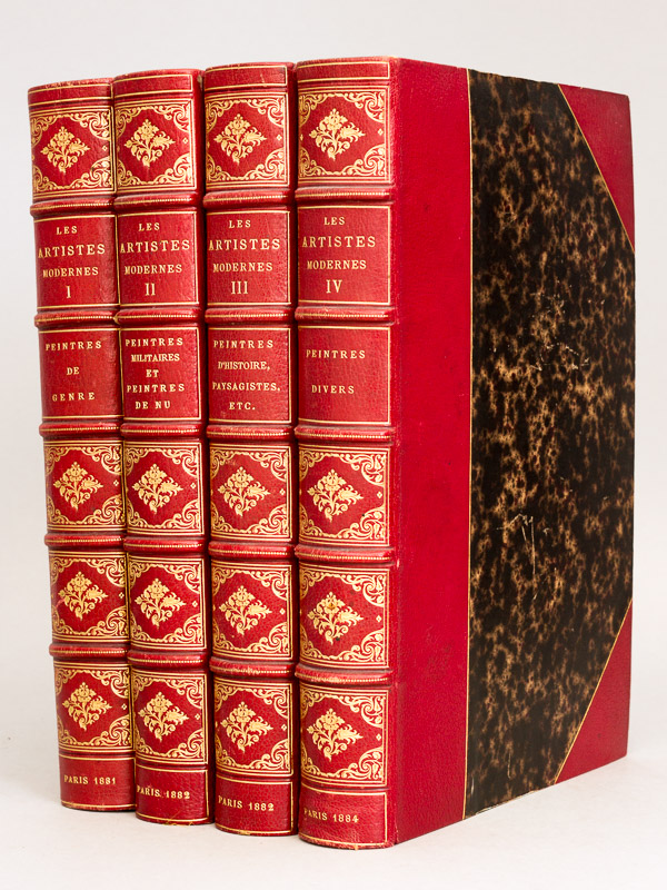 photo n°20 : Les Artistes Modernes (4 Tomes - Complet) Tome 1 : Les Peintres de Genre ; Tome 2 : Les Peintres militaires et les peintres de nus ; Tome 3 : Les peintres d'histoire, paysagistes, portraitistes et sculpteurs ;  Tome 4 : Peintres divers.