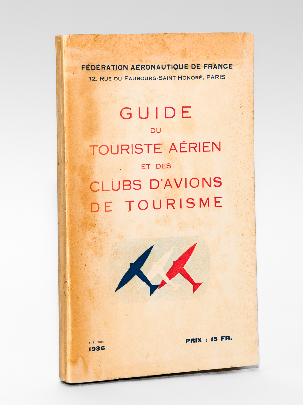 photo n°9 : Guide du touriste aerien et des clubs d'avion de tourisme. 1936