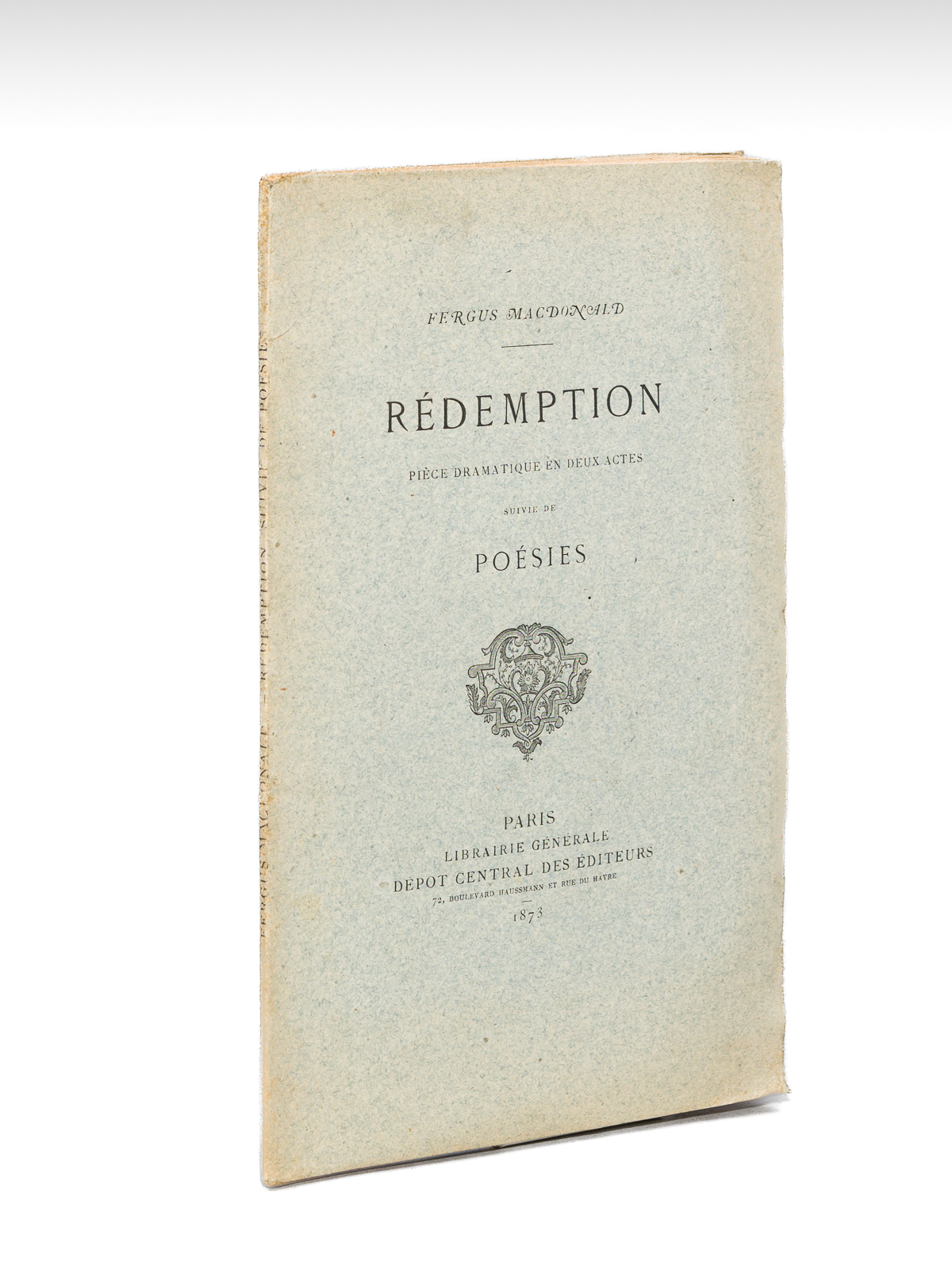 photo n°8 : Rédemption. Pièce dramatique en deux actes suivie de Poésies
