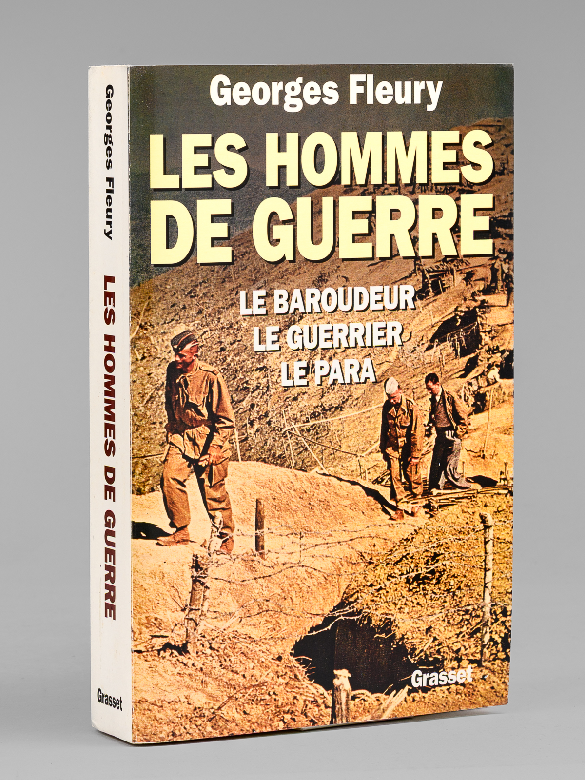 photo n&deg;9 : Les Hommes de Guerre. Le Baroudeur, le Guerrier, le Para [ Livre d&eacute;dicac&eacute; par l'auteur &agrave; Maurice Druon ]