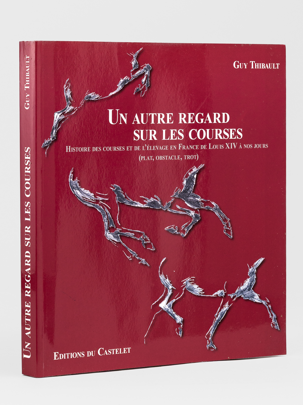 photo n°10 : Un autre regard sur les courses. Histoire des courses et de l'élevage en France de Louis XIV à nos jours (Plat, Obstacle, Trot) [ Livre dédicacé par l'auteur à Maurice Druon ]