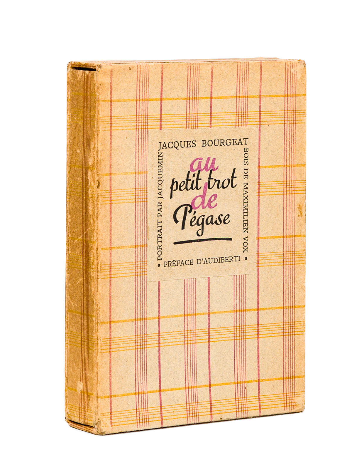 photo n°15 : Au petit Trot de Pégase [ Edition originale - Livre dédicacé par l'auteur - Avec un poème tapuscrit joint et un manuscrit autographe de 7 pages : 'Hommage à François Villon' et un manuscrit de 2 pages d'explicatio
