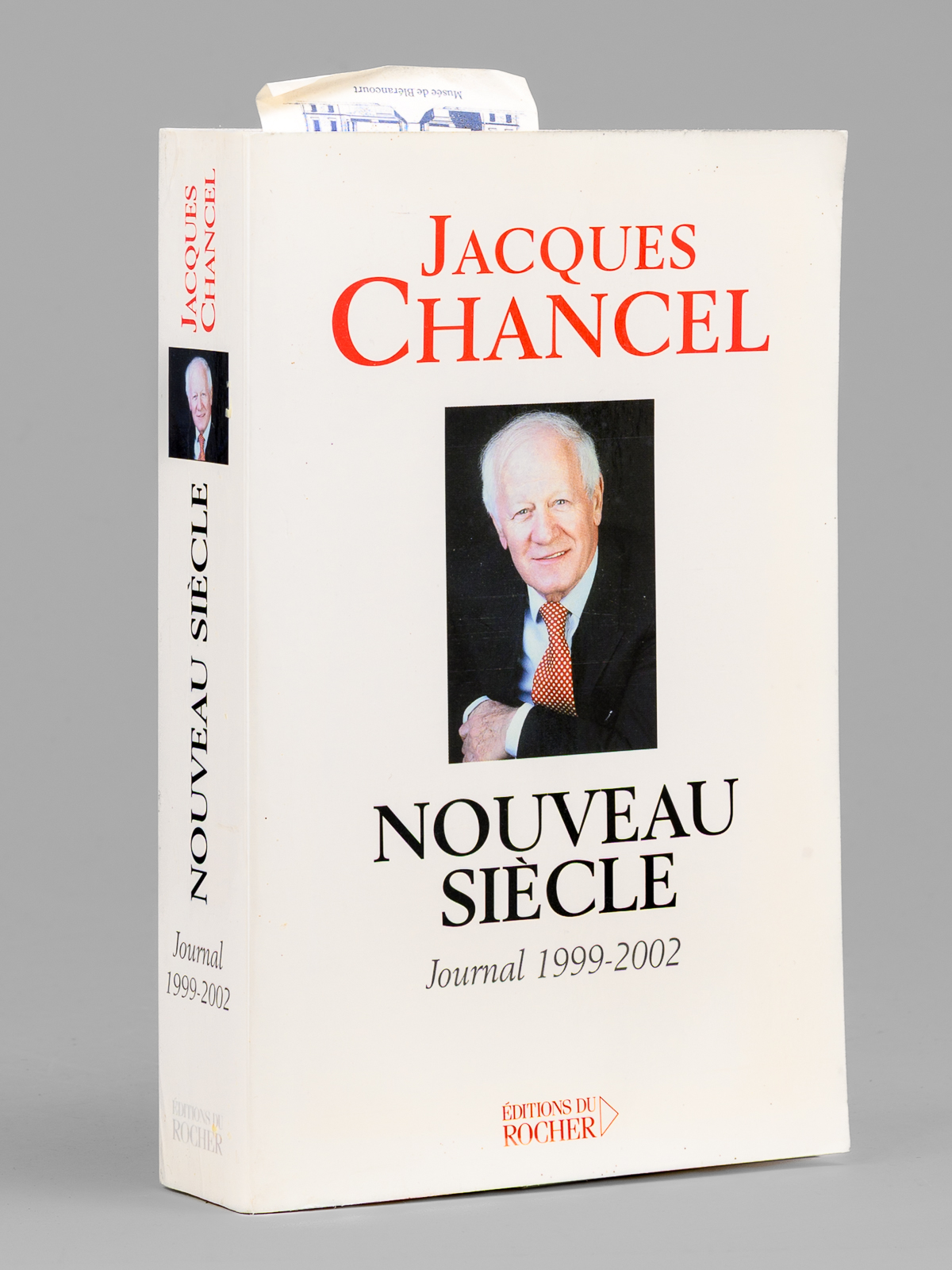 photo n&deg;10 : Nouveau Si&egrave;cle - Journal 1999-2002 [ exemplaire d&eacute;dicac&eacute; &agrave; Maurice Druon ]