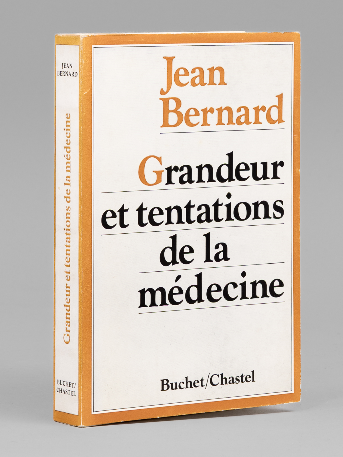 photo n°10 : Grandeur et tentations de la médecine [ Livre signé par l'auteur - Envoi à Maurice Druon ]