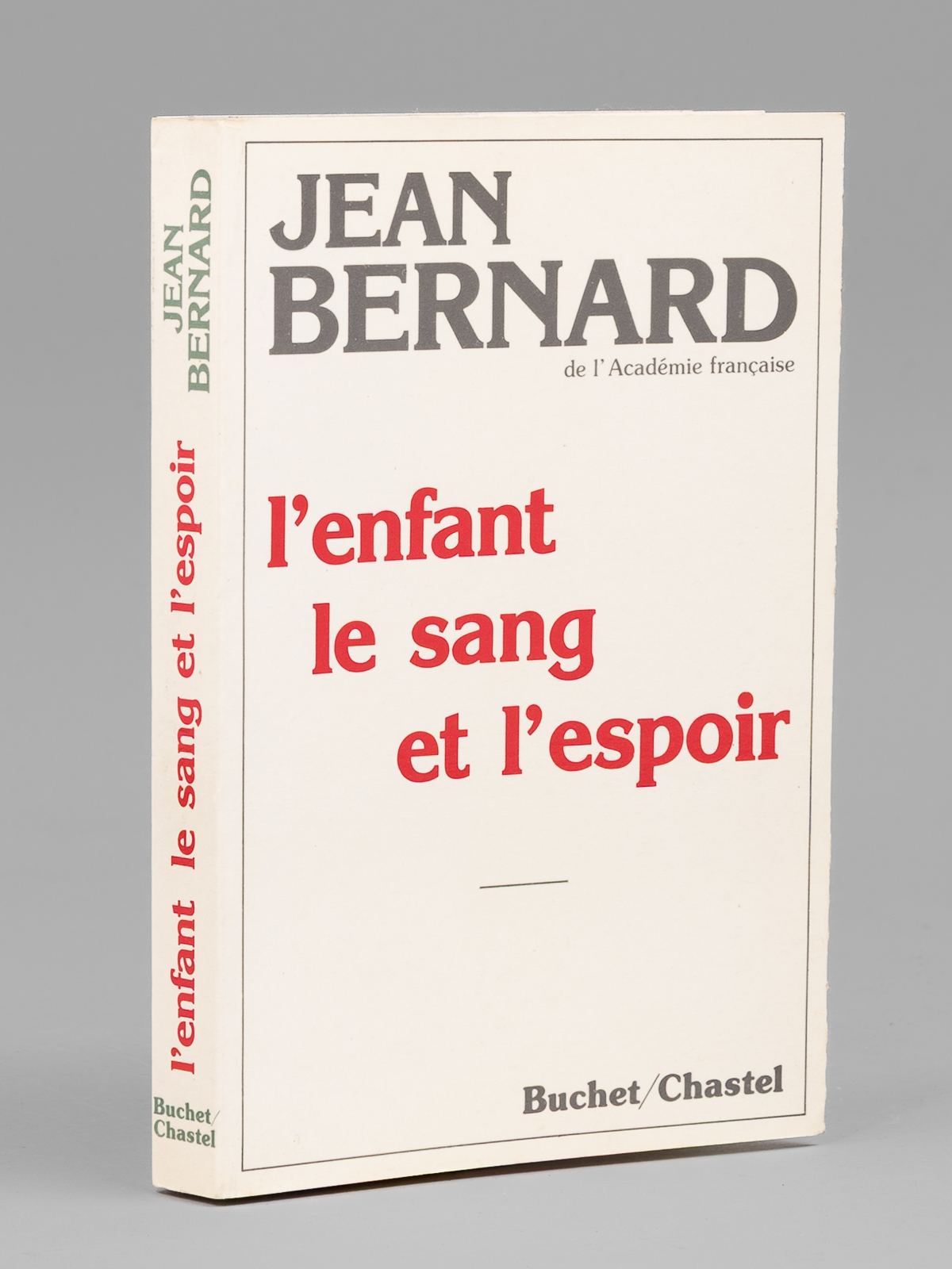 photo n°10 : L'enfant, le sang et l'espoir [ Livre signé par l'auteur - Envoi à Maurice Druon ]