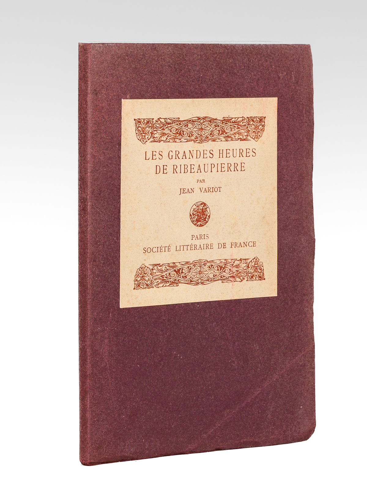 photo n°10 : Les grandes heures de Ribeaupierre [ exemplaire signé par l'auteur, envoi à René Blum ]