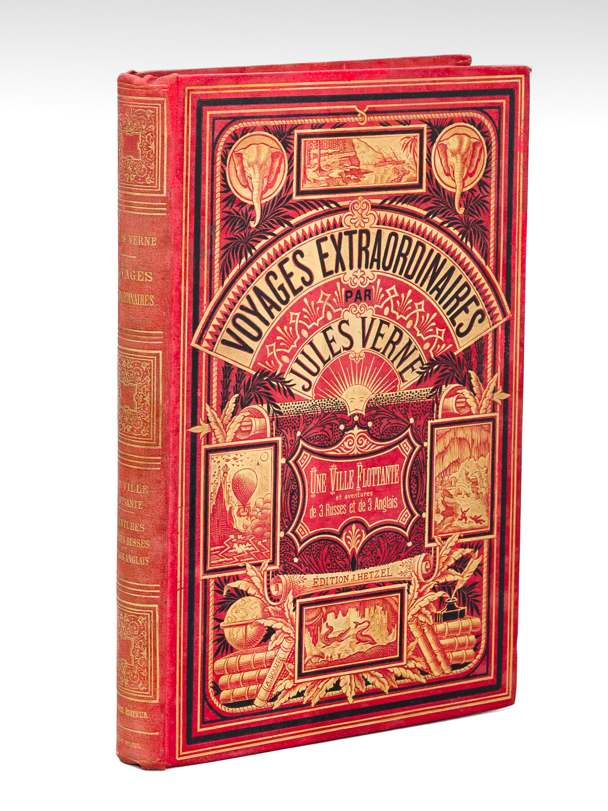 photo n°9 : Une Ville Flottante et Aventures de 3 Russes et de 3 Anglais. [ Une Ville Flottante - Les Forceurs de Blocus - Aventures de 3 Russes et de 3 Anglais en Afrique Australe]
