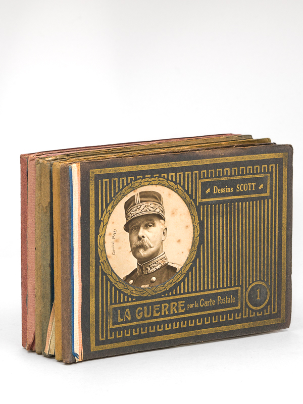 photo n°12 : La Guerre par la Carte Postale [ Lot de 6 Carnets : ] N°1 : Dessins Scott ; N° 5 ; 6 ; 7 ; 11 ;Belgique N°1 [ Cartes postales de la Première Guerre Mondiale, année 1914 ]