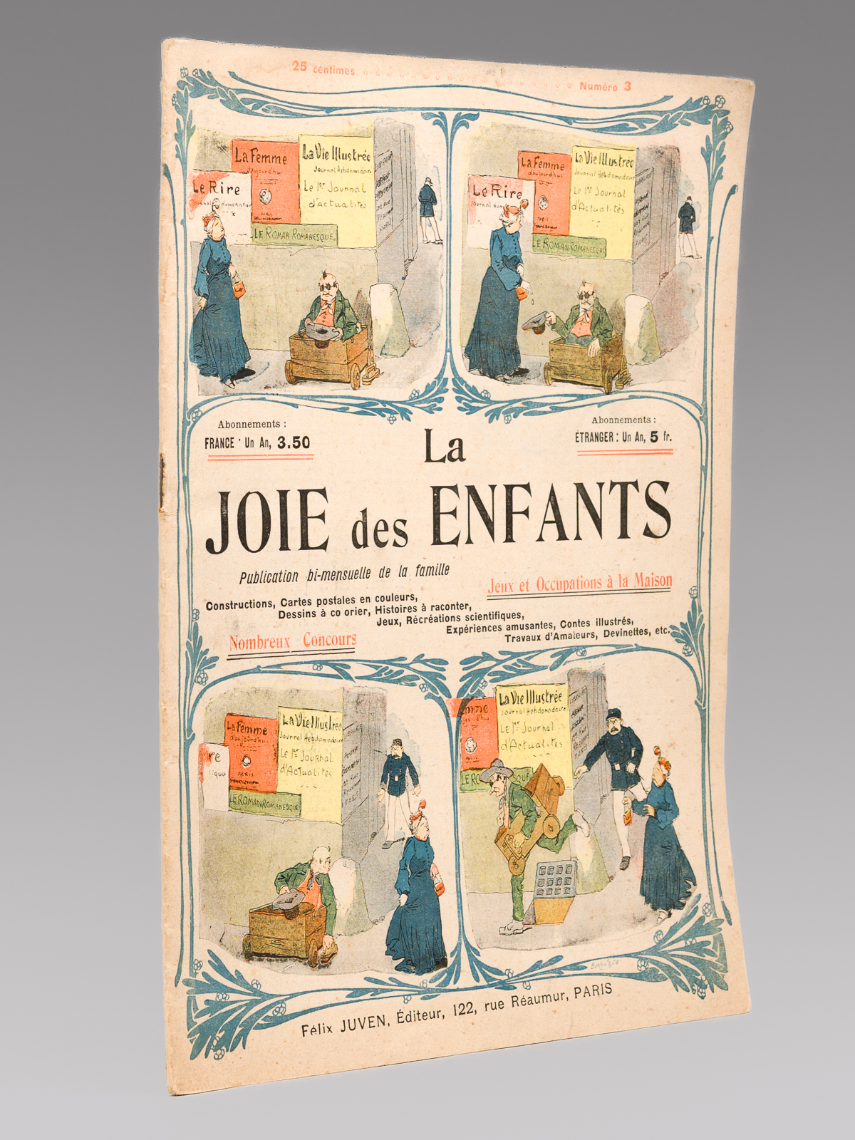 photo n°8 : La Joie des Enfants. Publication bi-mensuelle de la famille (N° 3) [ Contient : ] Planche à découper : La Forteresse de Port-Arthur