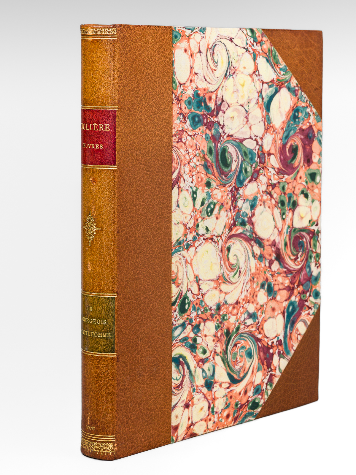 photo n°20 : Oeuvres de Molière. Tome XXVI : Le Bourgeois Gentilhomme [ Exemplaire sur papier du Japon ]