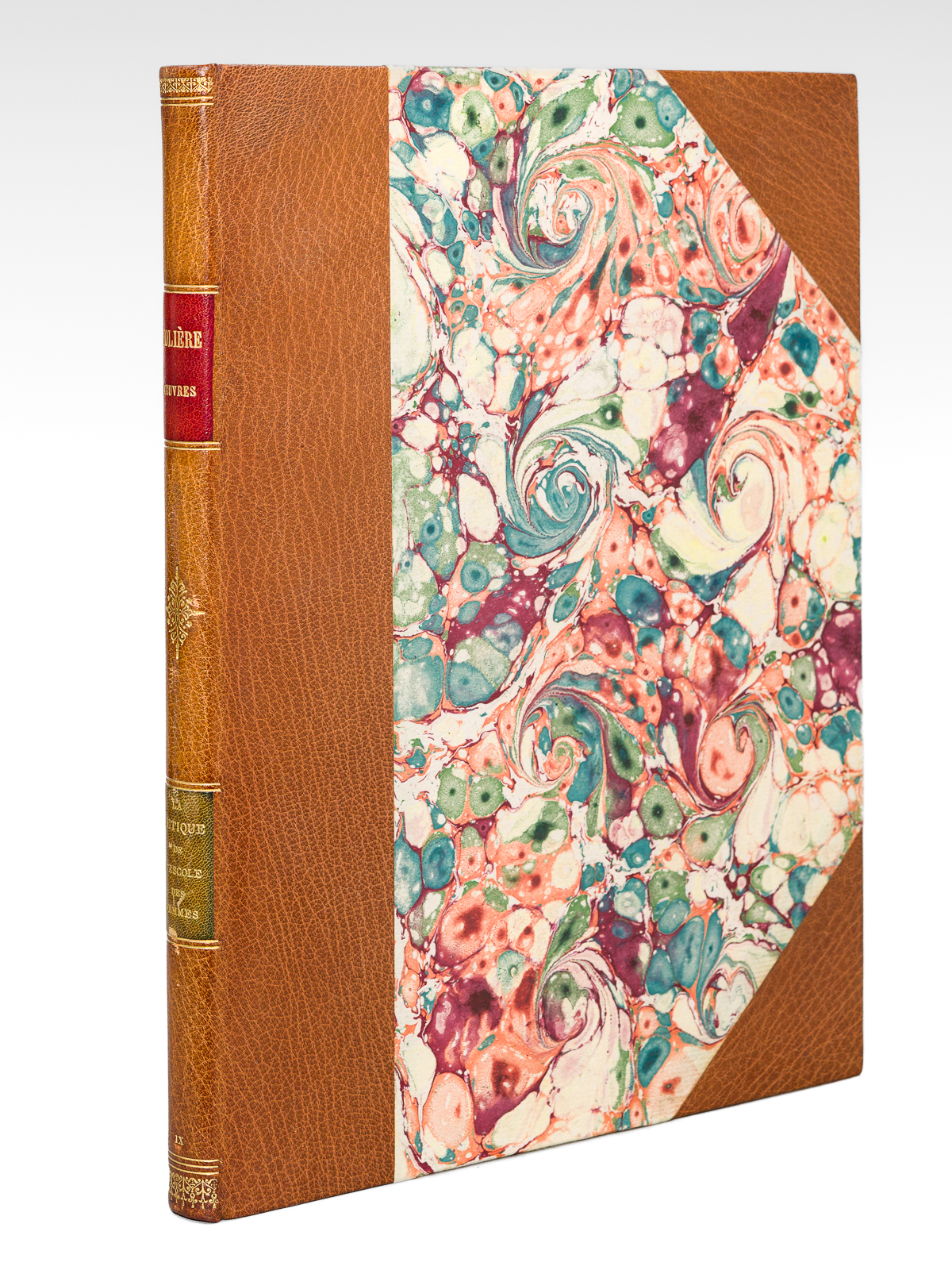 photo n°3 : Oeuvres de Molière. Tome IX : La Critique de l'Escole des Femmes [ Exemplaire sur papier du Japon - La Critique de l'Ecole des Femmes ]