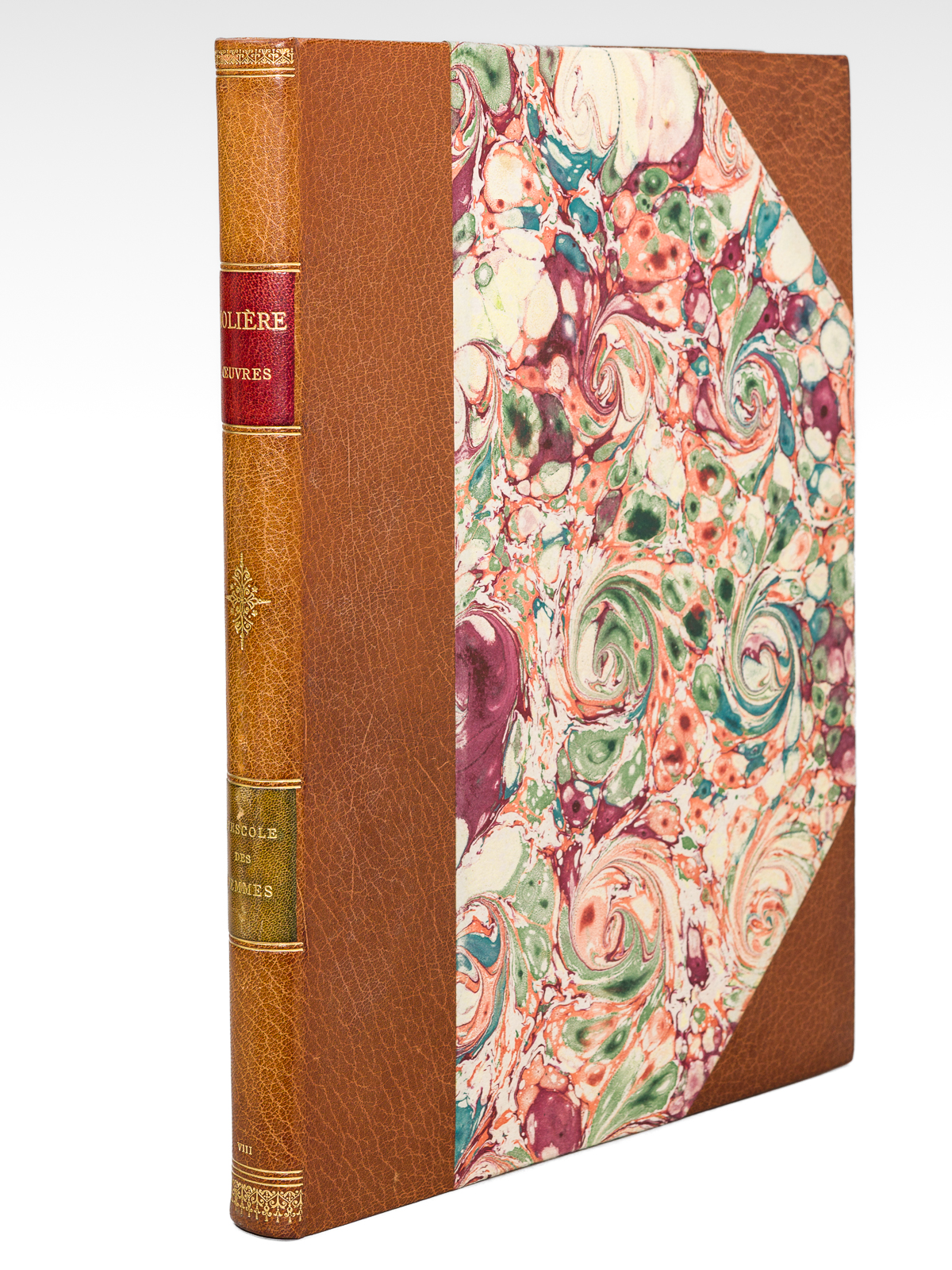 photo n°20 : Oeuvres de Molière. Tome VIII : L'Escole des Femmes [ Exemplaire sur papier du Japon - L'Ecole des Femmes ]