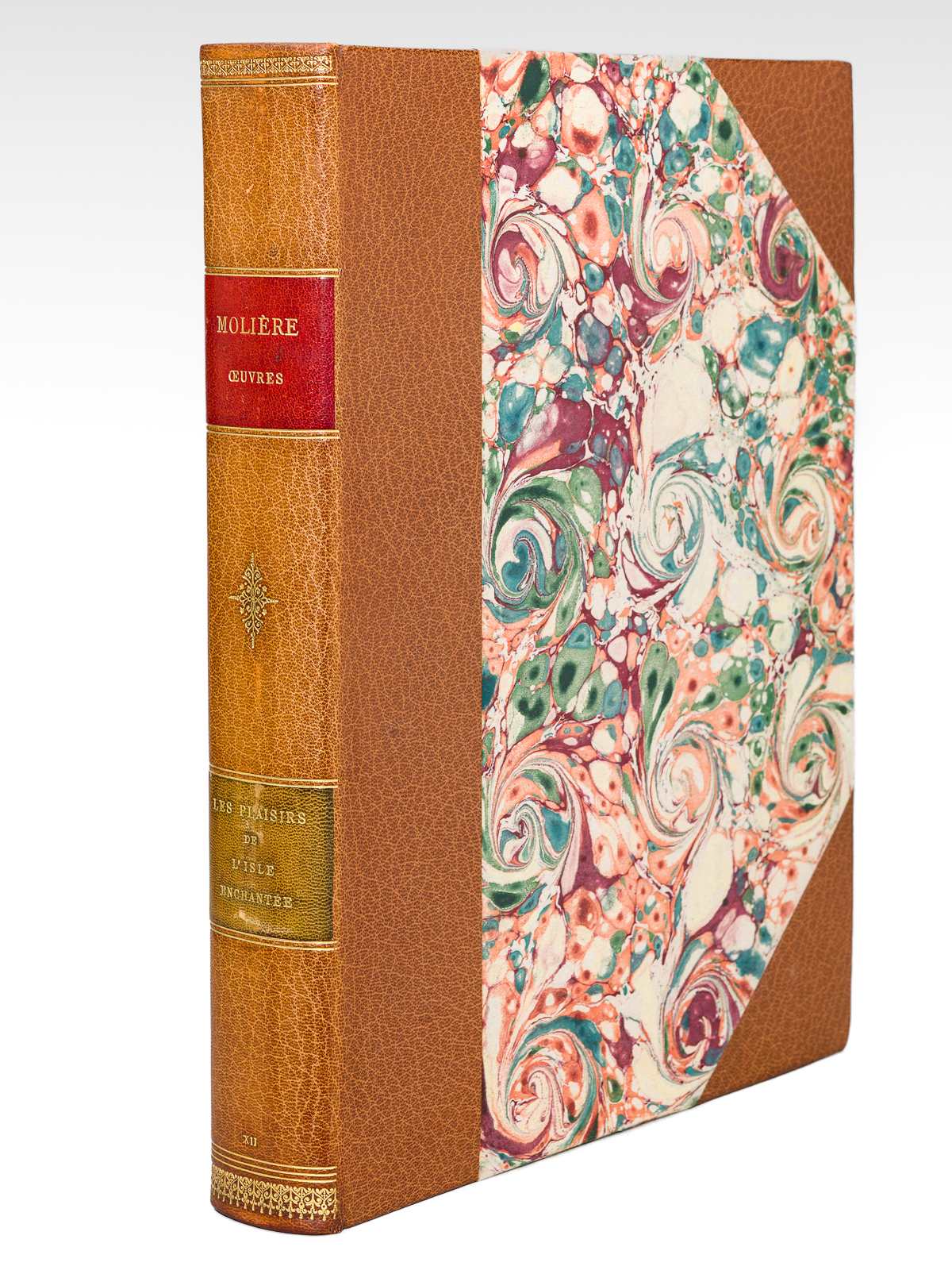 photo n°19 : Oeuvres de Molière. Tome XII : Les Plaisirs de l'Isle enchantée [ Exemplaire sur papier du Japon - Les Plaisirs de l'Ile enchantée ]