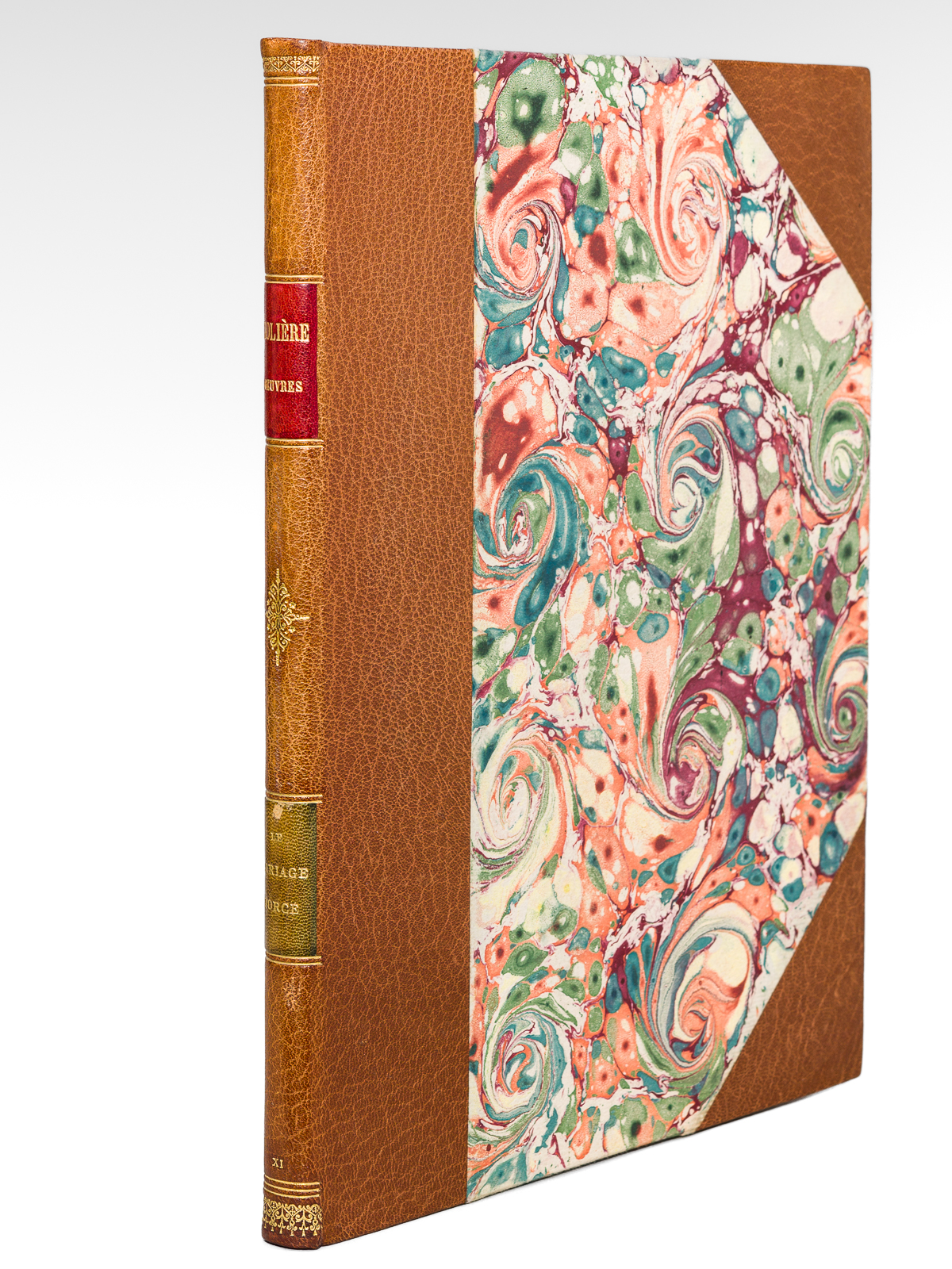 photo n°17 : Oeuvres de Molière. Tome XI : Le Mariage Forcé [ Exemplaire sur papier du Japon ]