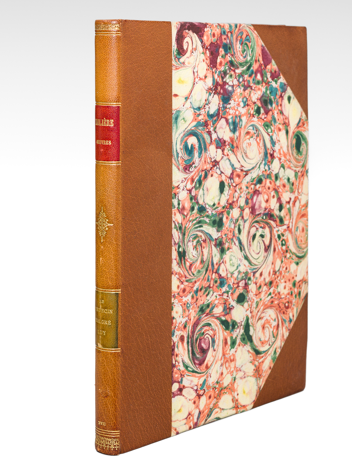photo n°20 : Oeuvres de Molière. Tome XVII : Le Médecin malgré Luy [ Exemplaire sur papier du Japon - Le Médecin malgré lui ]