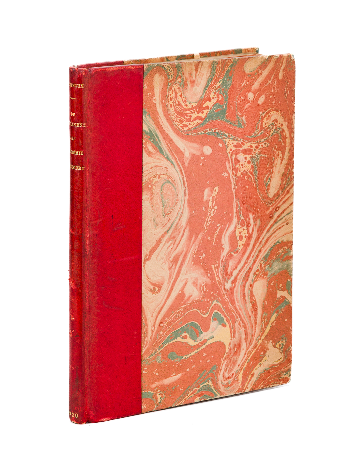 photo n°12 : Du Testament à l'Académie Goncourt. Suivie d'une petite Chronologie du Testament, de l'Académie et du Prix Goncourt [ Edition originale - Livre dédicacé par l'auteur ]