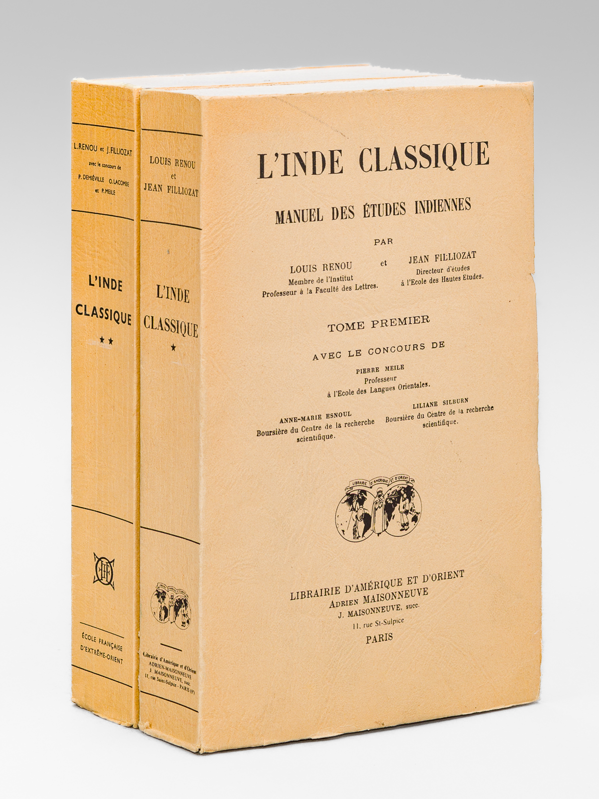 photo n°9 : L'Inde classique : manuel des études indiennes. (2 tomes, complet) Tome Ier, Tome II
