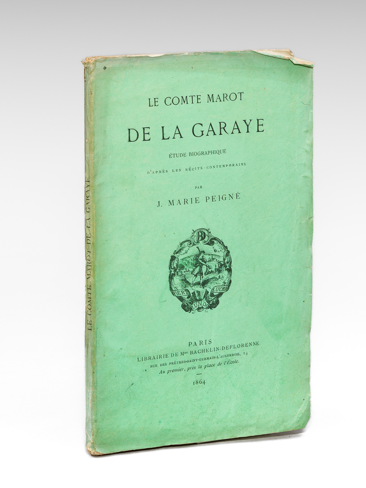 photo n°12 : Le Comte Marot de La Garaye. Etude biographique d'après les récits contemporains [ Edition originale - Livre dédicacé par l'auteur ]