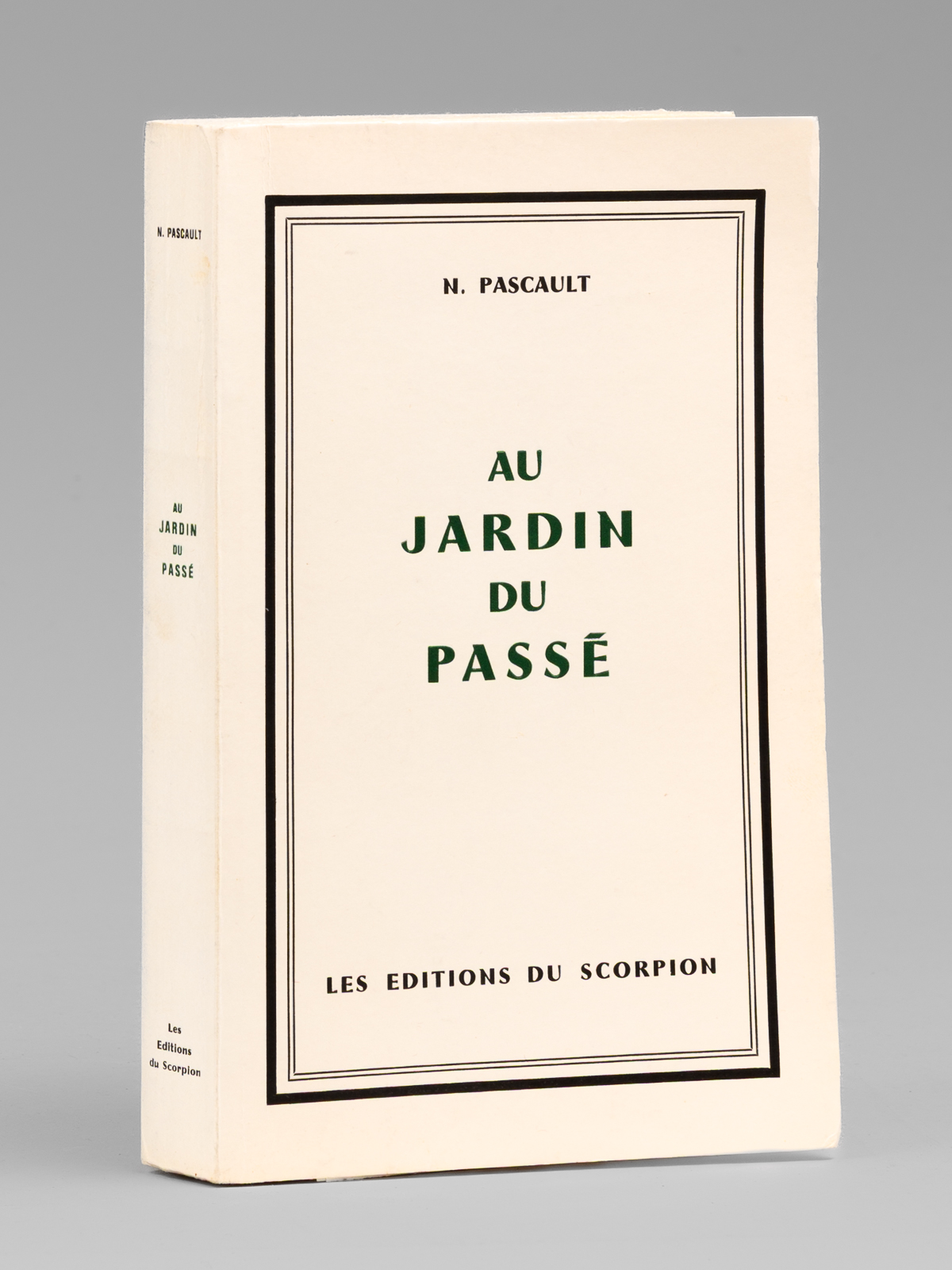 photo n&deg;9 : Au Jardin du Pass&eacute;. M&eacute;moires d'un Enfant avec portrait [ Edition originale - Livre d&eacute;dicac&eacute; par l'auteur - Avec 2 L.A.S. et 2 po&egrave;mes autographes sign&eacute;s ]