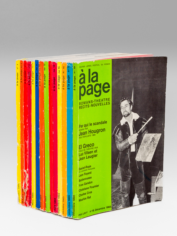 photo n°11 : à la page - Romans, Théâtre, Récits, Nouvelles ( Oeuvres libres / Festival du roman ) [ Lot de 14 numéros de 1964 et 1965 : n° 3 ; 4 ; 7 ; 8 ; 9 ; 11 ; 12 ; 13 ; 14 ; 15 ; 16 ; 17 ; 18 ]
