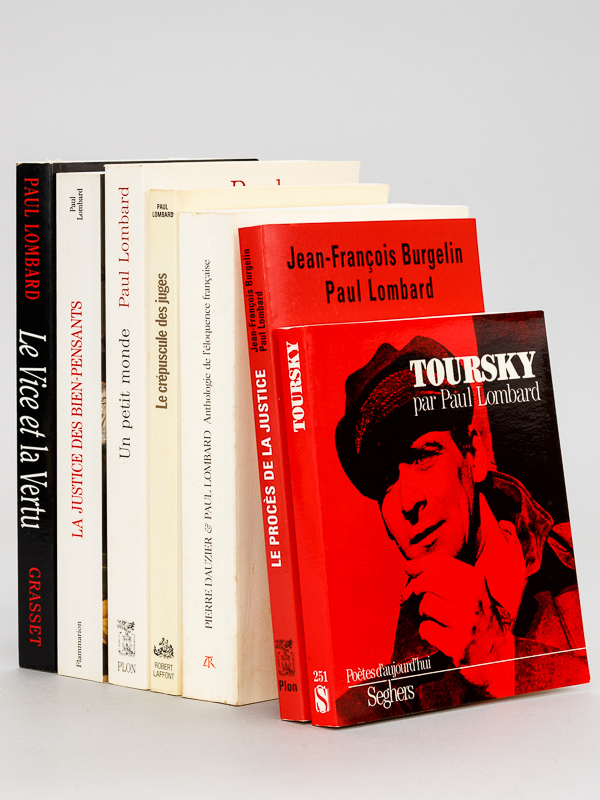 photo n°16 : [ Lot de 7 livres, tous dédicacés par l'auteur ] Le crépuscule des juges - Anthologie de l'éloquence française. De Jean Calvin à Marguerite Yourcenar - Le Vice et la Vertu. Les corruptibles de Mazarin à nos