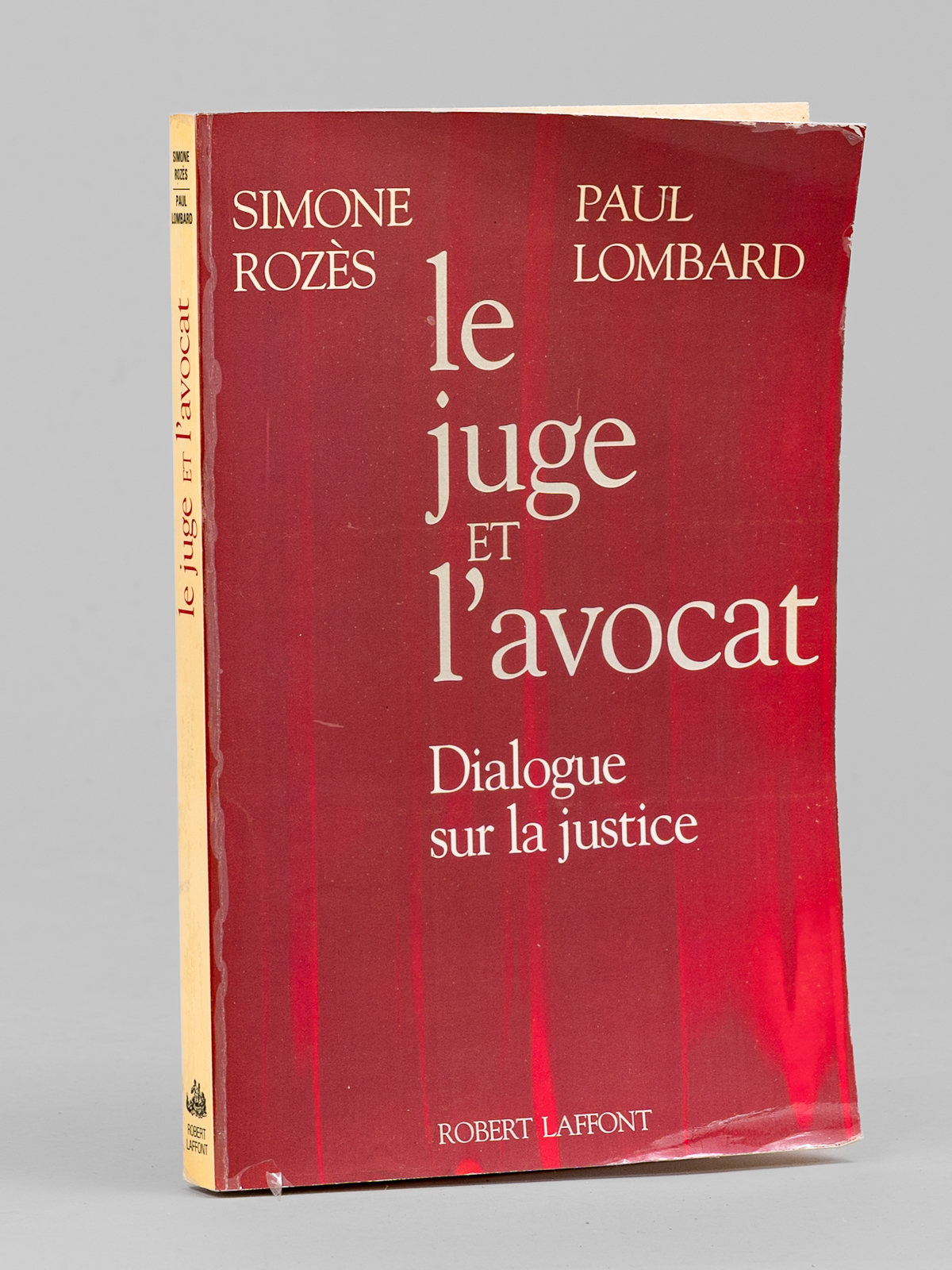 photo n°8 : Le juge et l'avocat. Dialogues sur la justice [ Livre signé par l'auteur - Envoi à Maurice Druon ]