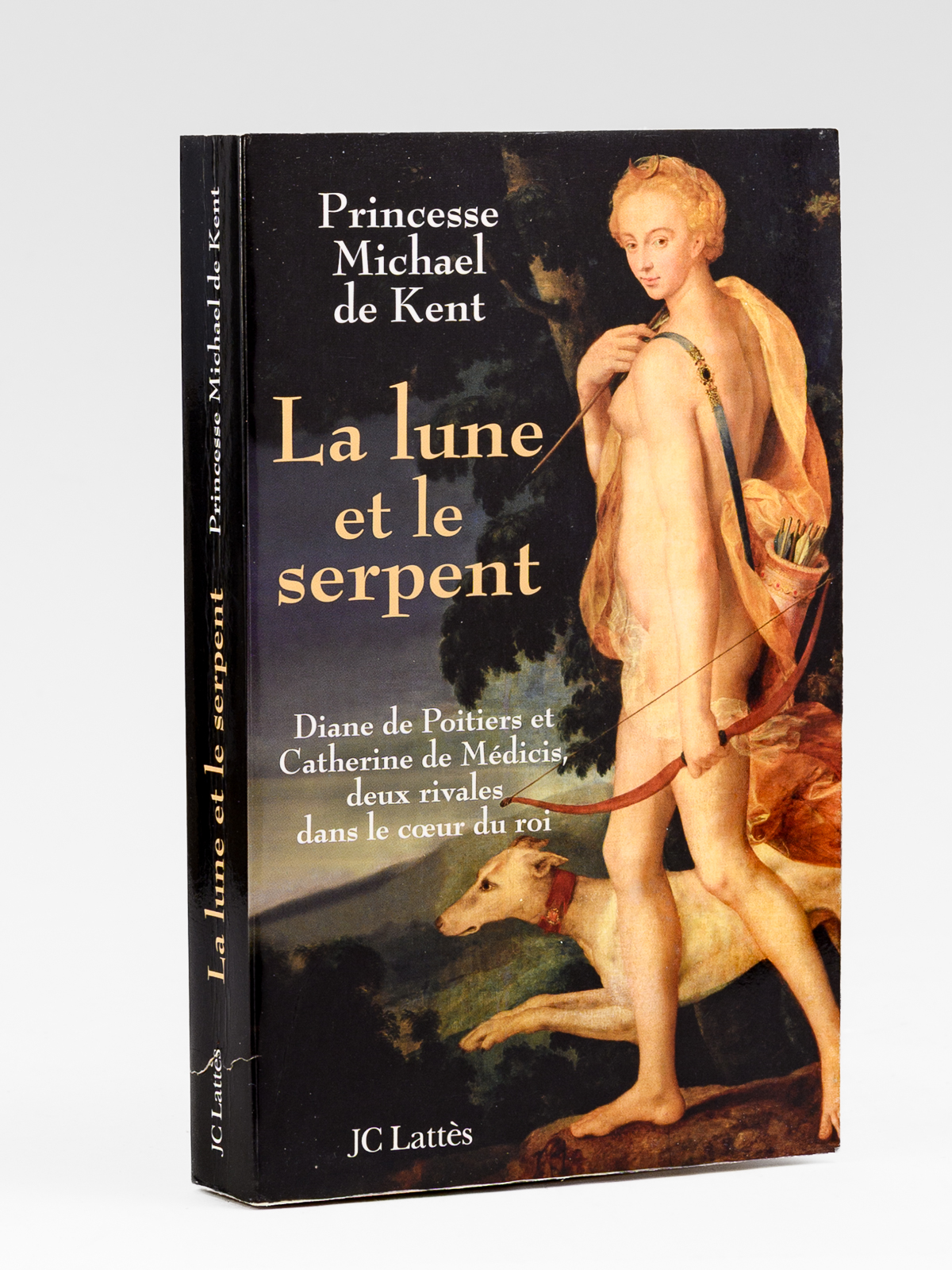 photo n&deg;8 : La lune et le serpent. Diane de Poitiers et Catherine de M&eacute;dicis, deux rivales dans le coeur du roi. [ exemplaire d&eacute;dicac&eacute; &agrave; Maurice Druon ]
