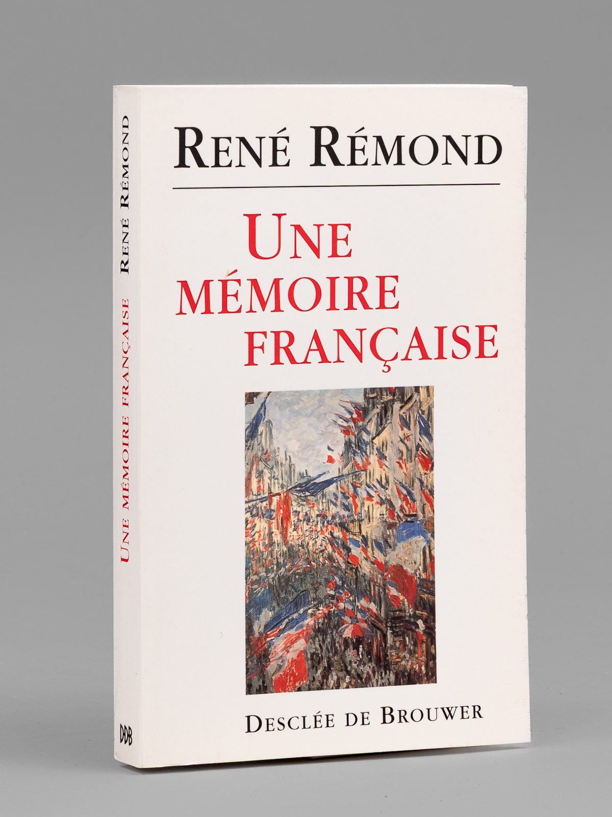 photo n°9 : Une mémoire française. Entretiens avec Marc Leboucher [ Livre signé par l'auteur - Envoi à Maurice Druon ]