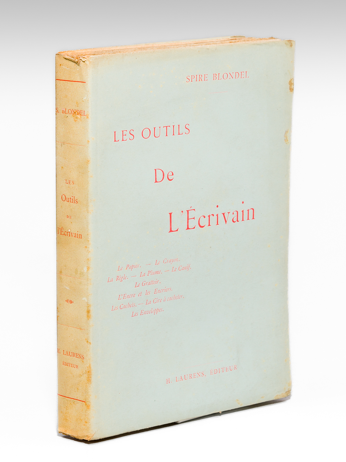 photo n°8 : Les Outils de l'Ecrivain [ Edition originale ] Le Papier - Le Crayon - La Règle - La Plume - Le Canif - Le Grattoir - L'Encre et les Encriers - Les Cachets - La Cire à cacheter - Les Enveloppes
