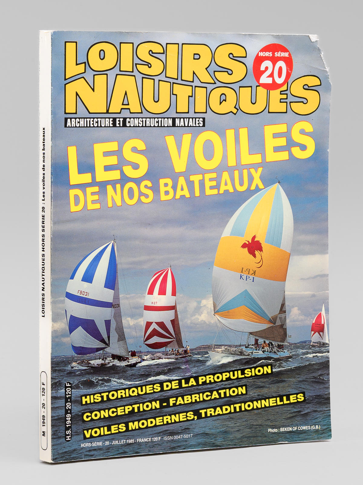 photo n&deg;9 : Les voiles de nos bateaux - Historiques de la propulsion, Conception-fabrication, voiles modernes, traditionnelles  [ Loisirs Nautiques - Architecture et construction navales , Hors s&eacute;rie n&deg; 20 ]