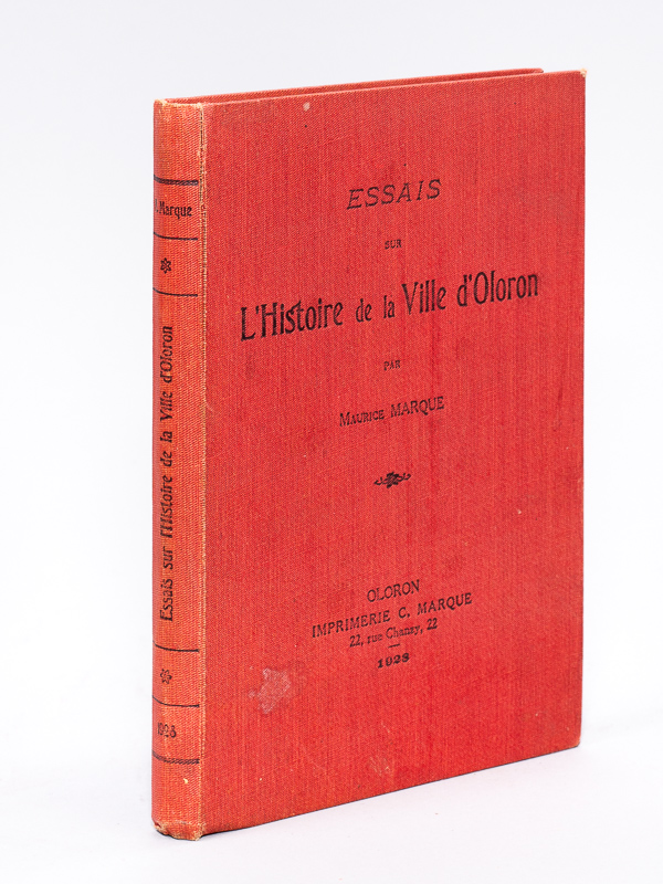 photo n°12 : Essais sur l'Histoire de la Ville d'Oloron [ Edition originale ]
